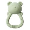 Silicone Teether For Babies Food-Grade Teething Toy Rattle 0-12 Months Baby Sensory Toy Bear Hand Bell Silicone Teething Toy