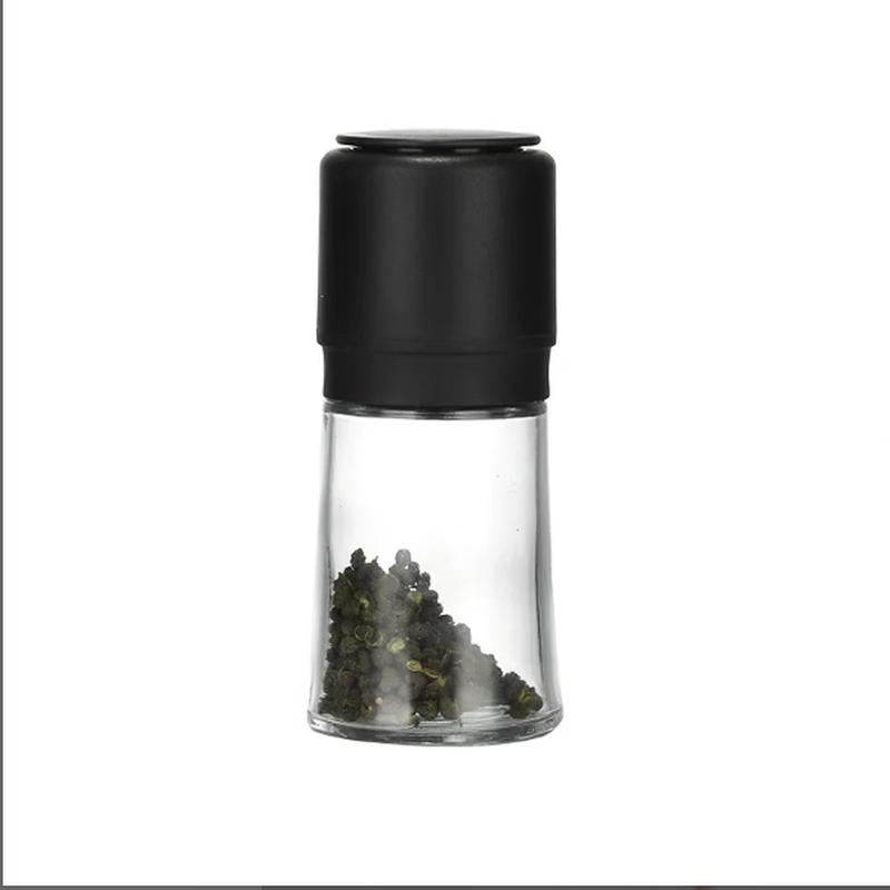 ZISHI Manual Glass Spice Grinder Set