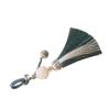 Elegant Lotus & Palace Bell Tassel Keychain Pendant for Bags & Cars