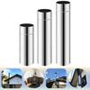Stove Pipe Chimney Stainless Steel Pipe  Heater Exhaust Pipe Stove Boiler Exhaust Pipe Flue Liner 20-40cm