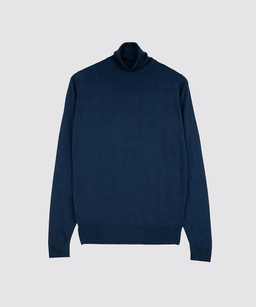 Jonseumedeulli Cherwell Merino Wool Roll Neck Knit Heritage Two 10 Colors