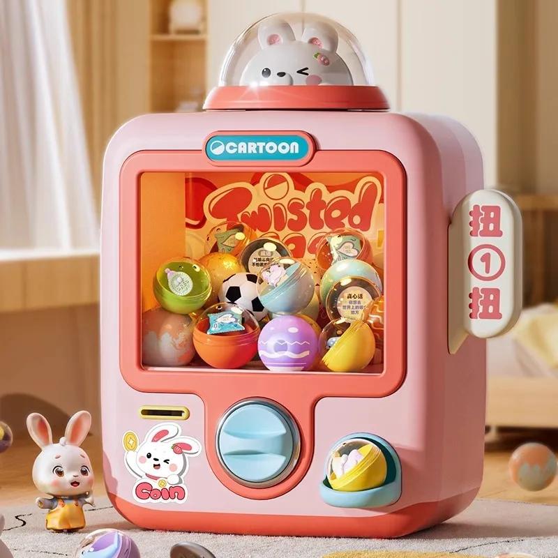 Mini Electronic Dinosaur Rabbit Arcade Claw Machine Game Vending Claw Machine Ideal for Children Prize Dispenser Game Playthings Ideal for Children