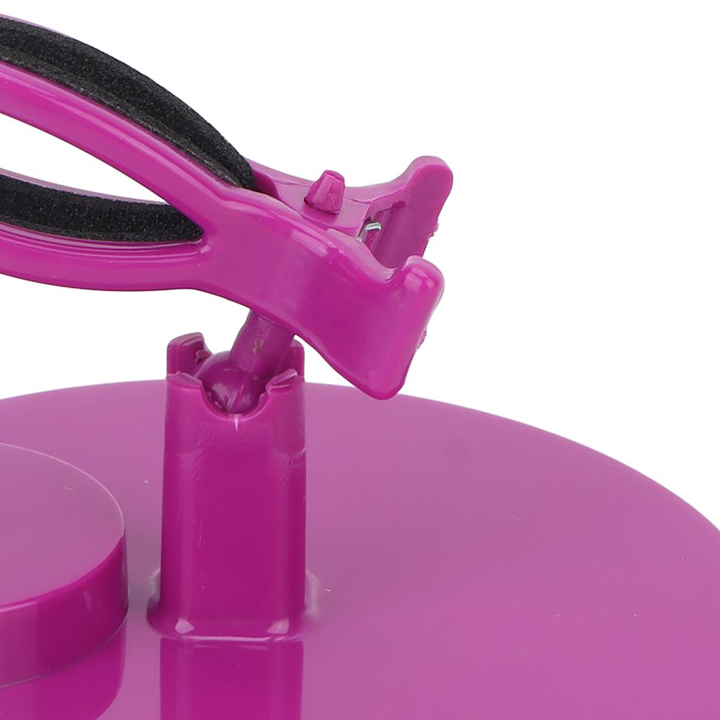 Nail Polish Bottle Holder Stand Wide Base Prevent Fall Off Nail Gel Fixing Clip for Manicure Painting