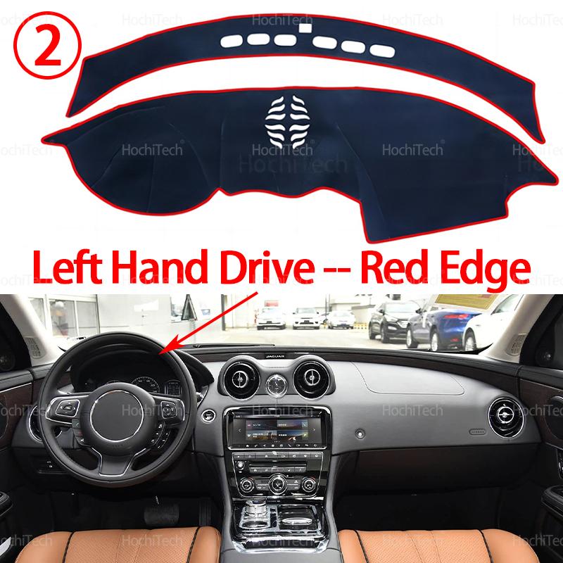 Dashboard Cover Avoid Light Anti-Slip Anti-dirty Mat Pad Sunshade Dashmat Protect for Jaguar XJ XJL X351 2010- LHD RHD