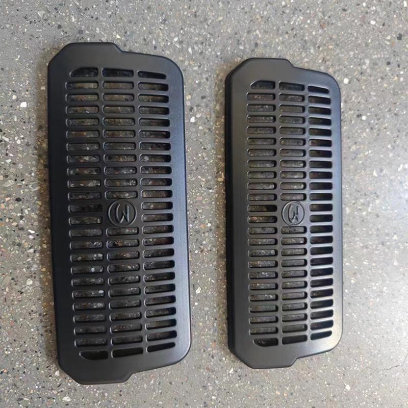 2pcs for Tesla Model 3 Highland 2025 Air Outlet Protect Cover Under Seat Anti-dust Modified Parts Model3 interior Accessories