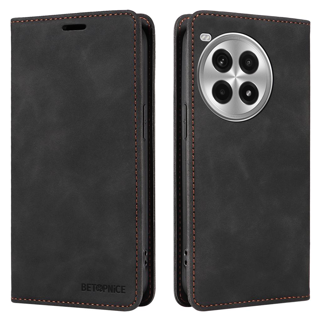 BETOPNICE 003 For OnePlus Ace 3 Pro 5G Leather Case Stand Wallet Phone Cover