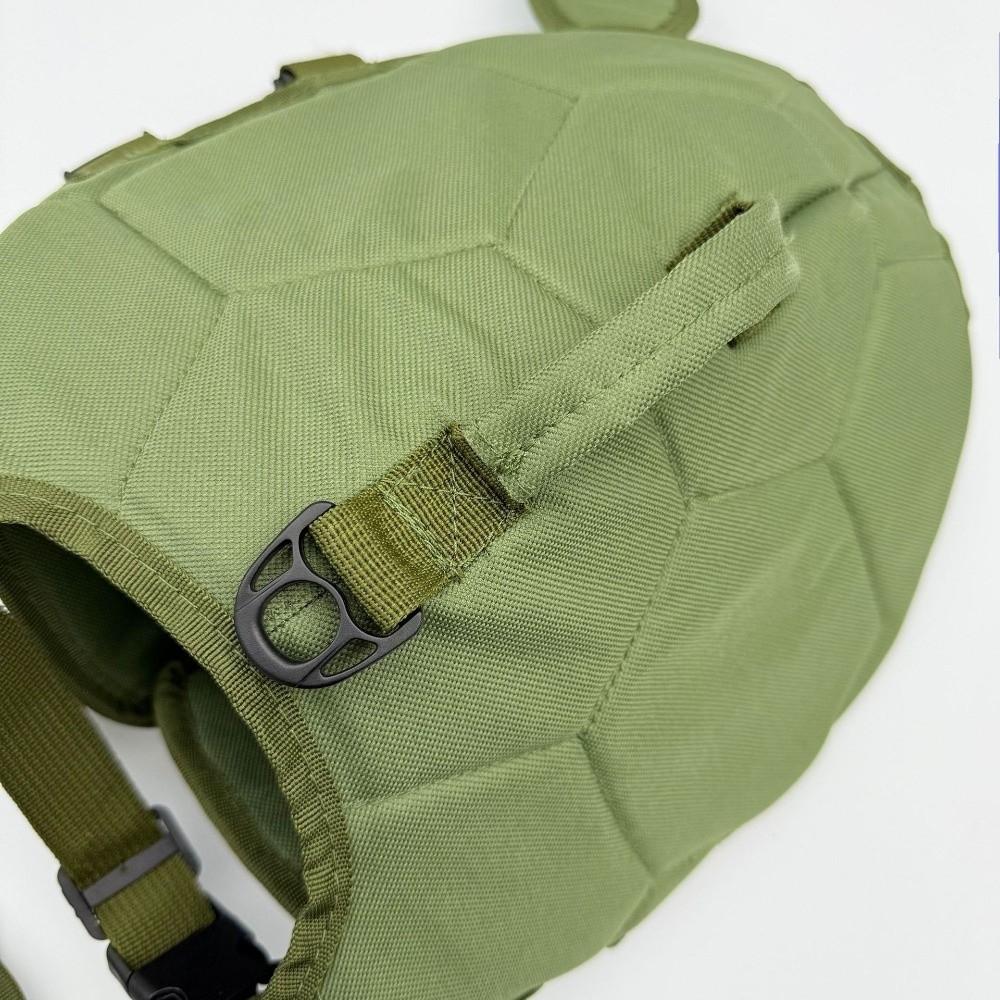 Cute Turtle Shape Pet Life Jacket Portable Handle Adjustable Dog Swimsuit Life Preserver Reflective Pet Buoyancy Suit