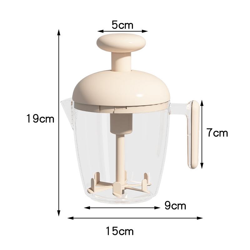 

Венчик Ручной миксер Полуавтоматический венчик для яиц Вспениватель молока Ручной миксер для яиц Ручной пресс-тип для взбивания яичных белков Инструмент для выпечки белый