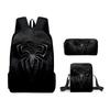 Spiderman Student Schoolbag Backpack Satchel Pencil Case 3PCS Set for Children Boys Girls