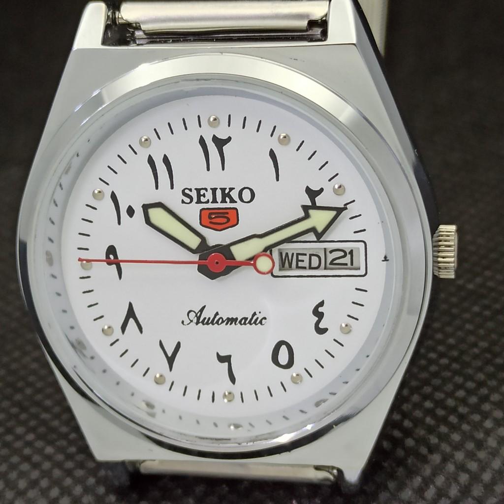 REPASOVANÉ VINTAGE SEIKO 5 AUTO 6309A JAPONSKÉ PÁNSKÉ ARABSKÉ HODINKY 533c-a279878-9