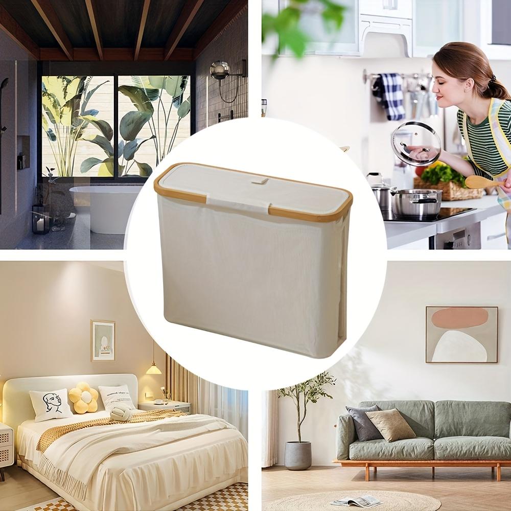 

Oxford cloth toilet paper storage box with lid 1pcs, self-adhesive wall mounted paper towel holder for home organization 1pcs