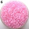 500Pcs 2mm Round Glass Seed Beads for DIY Bracelet Necklace Jewelry