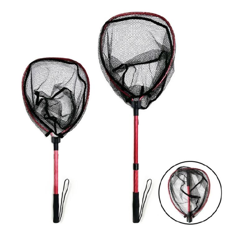  Telescoping Fishing Net Aluminum Alloys Foldable Landing Net Light weight Telescopic Fishing Net Easy to Use