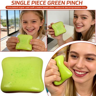 Slow- Squeezeable Stress-relieving Toy, Made Of Food-grade Safe Material With A Soft And Feel. A Stress-relieving Toy To Anxiety And Stre