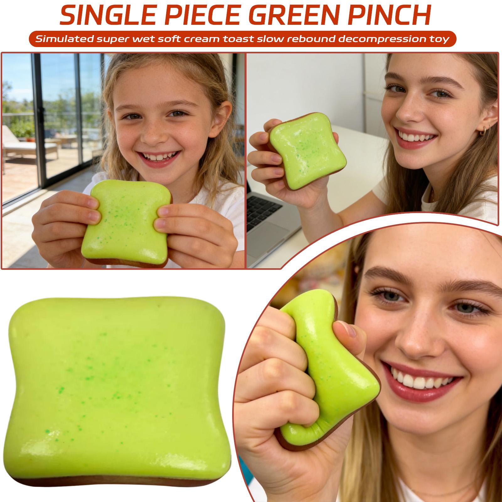 

Slow- Squeezeable Stress-relieving Toy, Made Of Food-grade Safe Material With A Soft And Feel. A Stress-relieving Toy To Anxiety And Stre One Size