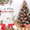 12Pcs Christmas Decoration Woodn Candy Hanging Christmas Tree Pendant Ornaments for Home Decor Party Xmas Navidad New Year Gifts