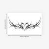 Ove Heart Wings Temporary Tattoo Long-Lasting Magic Waterproof Semi Permanent Body Decor Sticker