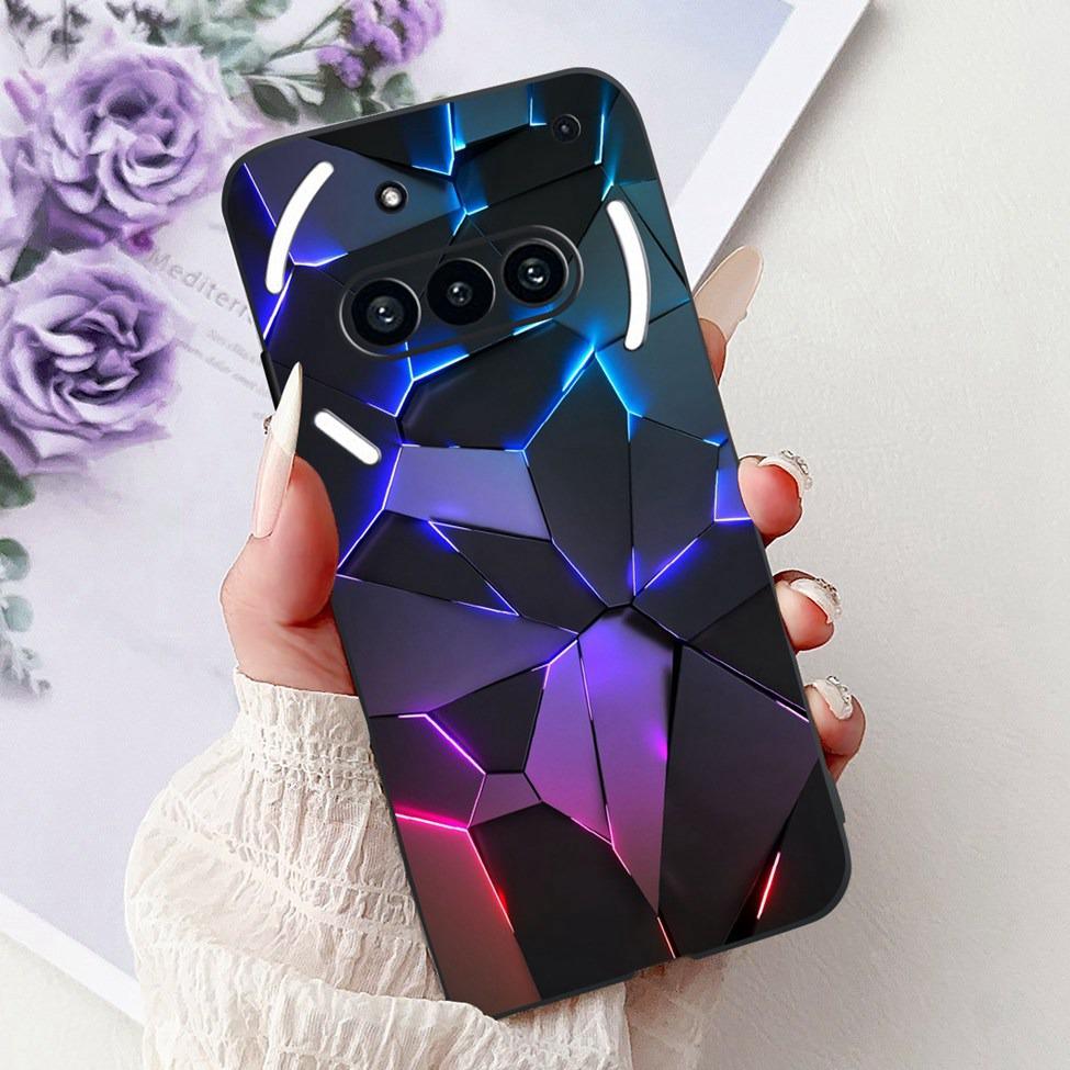 Téléphone pour rien (3a) A059 Coque Pour Nothing Phone 3a Étui Silicone Mode Luxe Fleurs Chat Mignon Drôle Peint Pare-chocs Souple