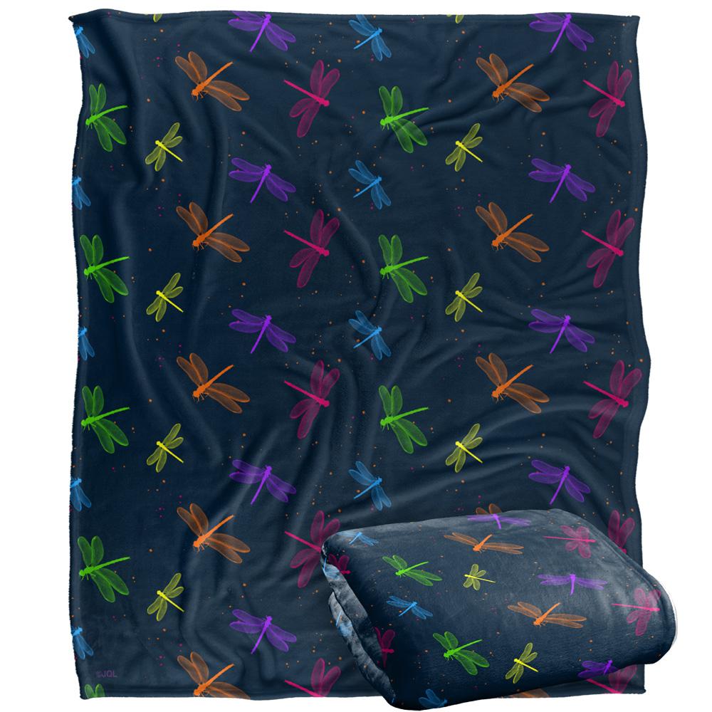 JQ Licensing James Piazza Silky Dragonfly Supersoft Blanket