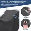 Rocking Chair Cover Windproof Adjustable Recliner Cover Non-Slip For Garden Yard Farm Lawn Courtyards Balcony