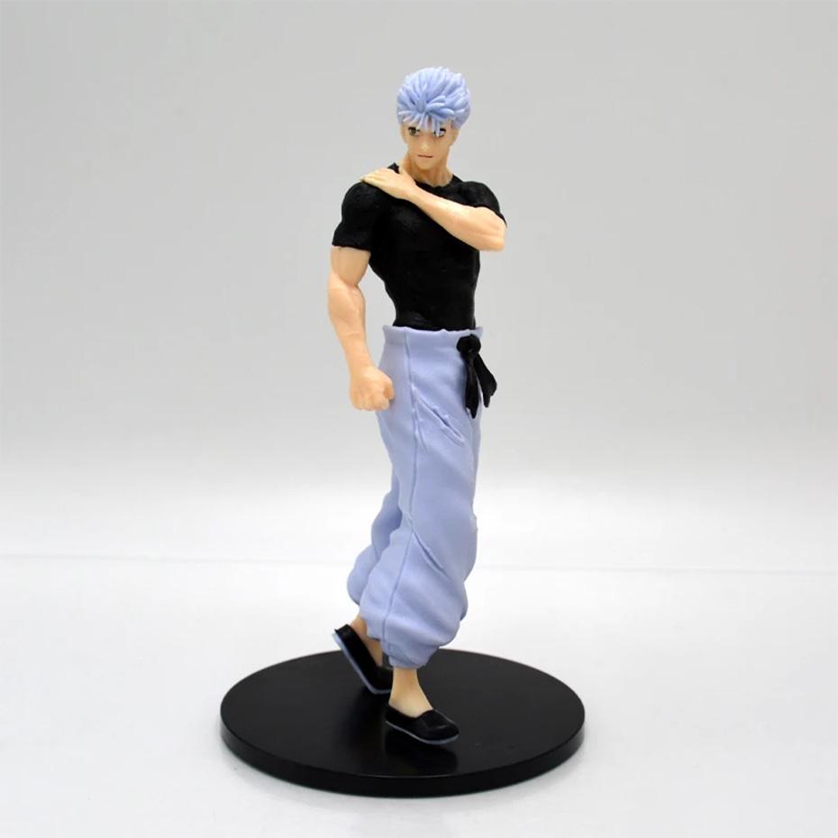 Figurka Anime Jujutsu Kaisen Gojo Fushiguro Megumi Model Lalki Zabawka Prezent Kolekcjonerska w Pudełku PVC