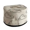 Modern Round Cotton Tissue Dispenser For Home Office Decoration Space Saving Design Quick Drying Ideal Gift Choice
