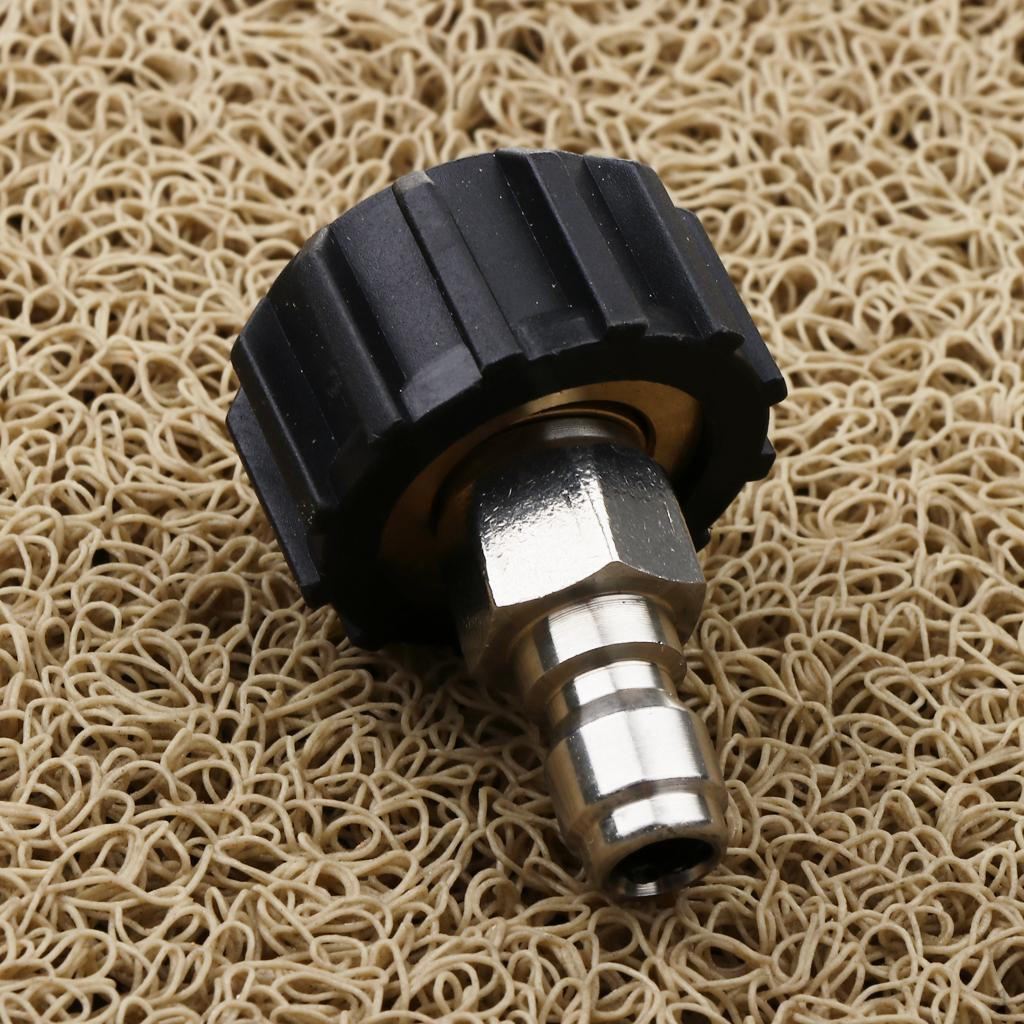 Brass Quick Connector M22/14 to 3/8 Male Adapter for Pressure Washer Connect