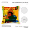 Flat Illustration Cushion Cover Anti-dustmite Pillowcase Invisible Zipper Silky Short Plush Sofa Cushion Cover