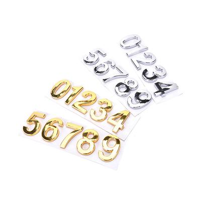House Hotel Door Address Plaque Number Digits Sticker Plate Sign House