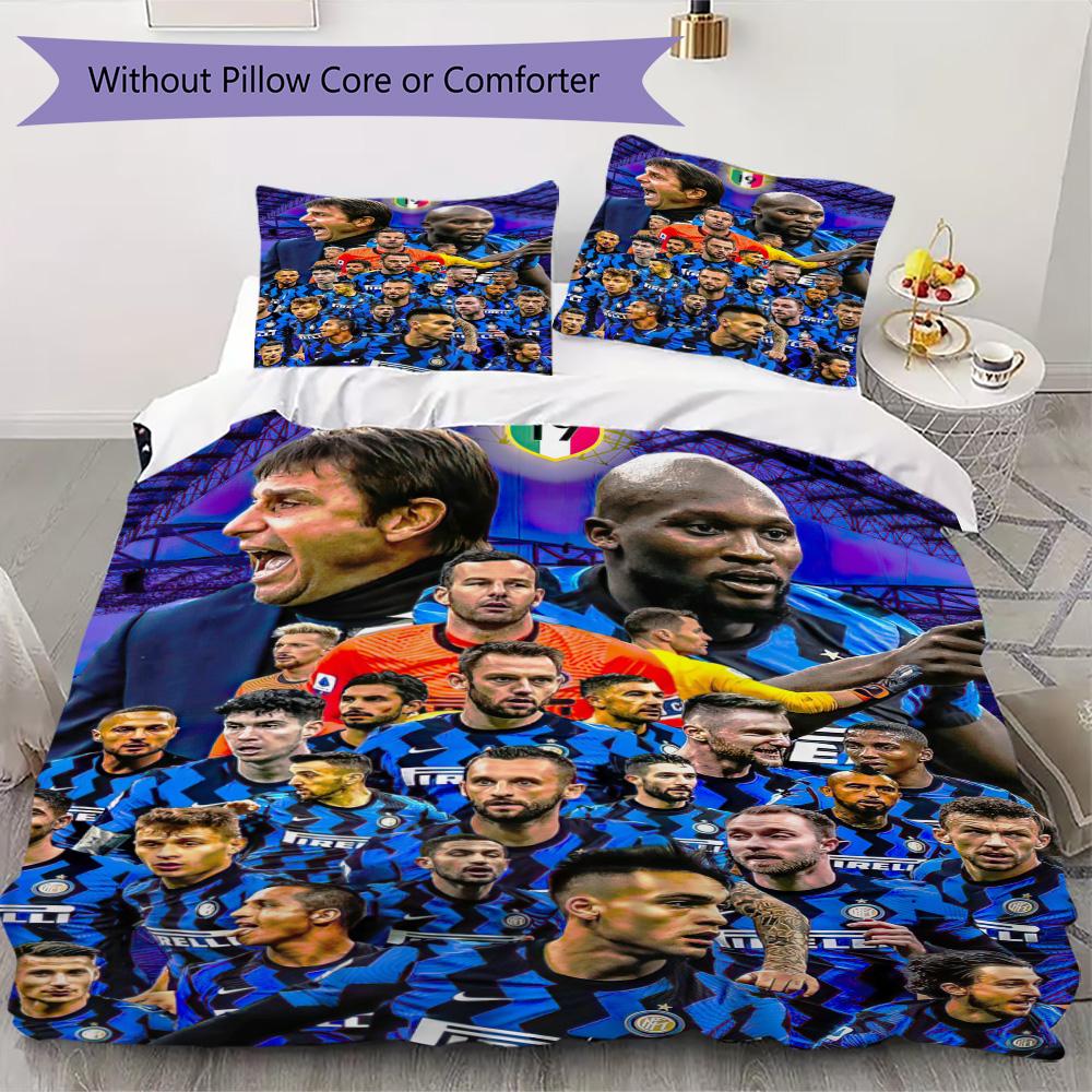 Famous F.C. Internazionale Milano football player Lautaro Martínez  Home Decoration Soft Bedding Down Pillowcase Duvet Cover (without core) L3