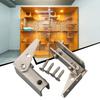 2Pcs Glass Door Hinge Accessories Easy Installate Replacement