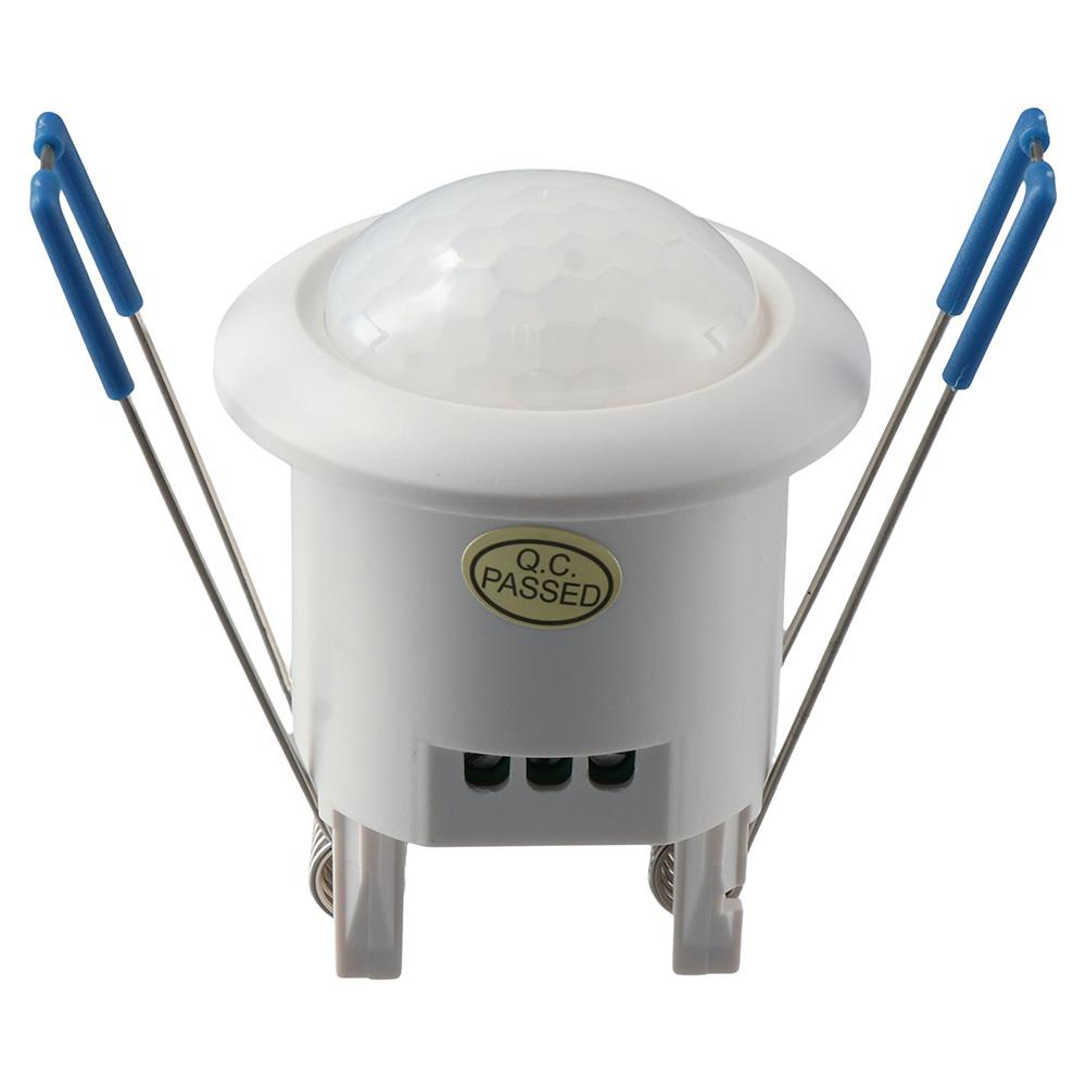 

Пластиковый светоуправляемый датчик Белый инфракрасный датчик движения Pir Электрик