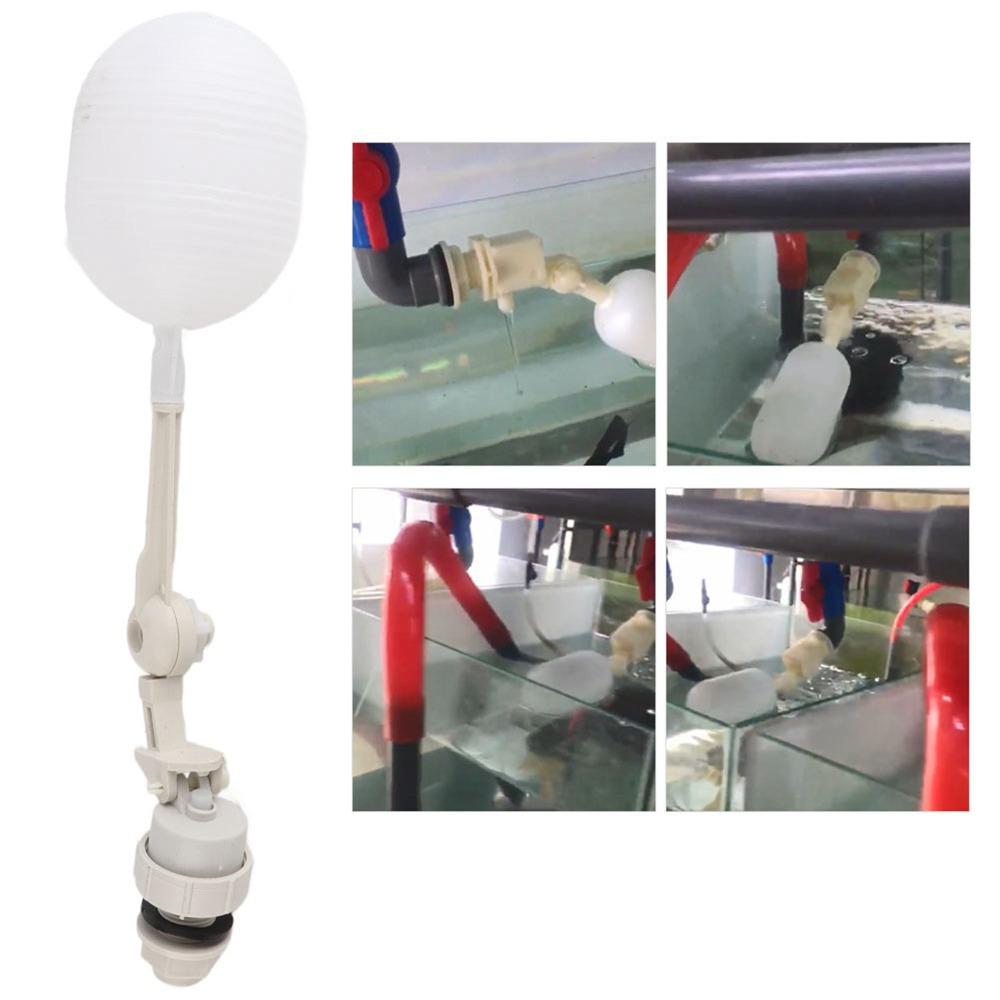 2Pcs G1/2 Thread Float Ball Valve ABS DN15 Float Valve  Solar Energy System