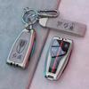 Metal Key Case for Hongqi HS5/HS7/H9 – Unisex Car Key Holder with Shell and Buckle