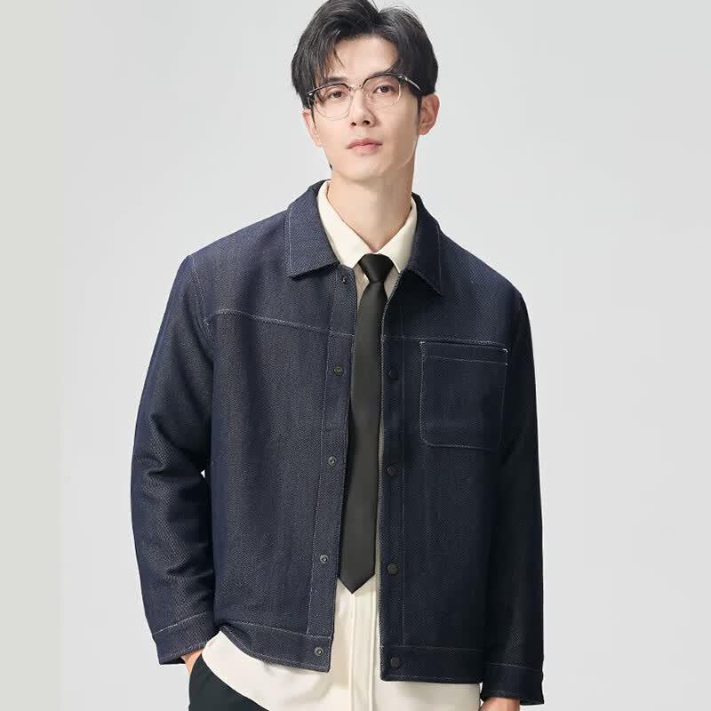 Men s Casual Lapel Jacket L
