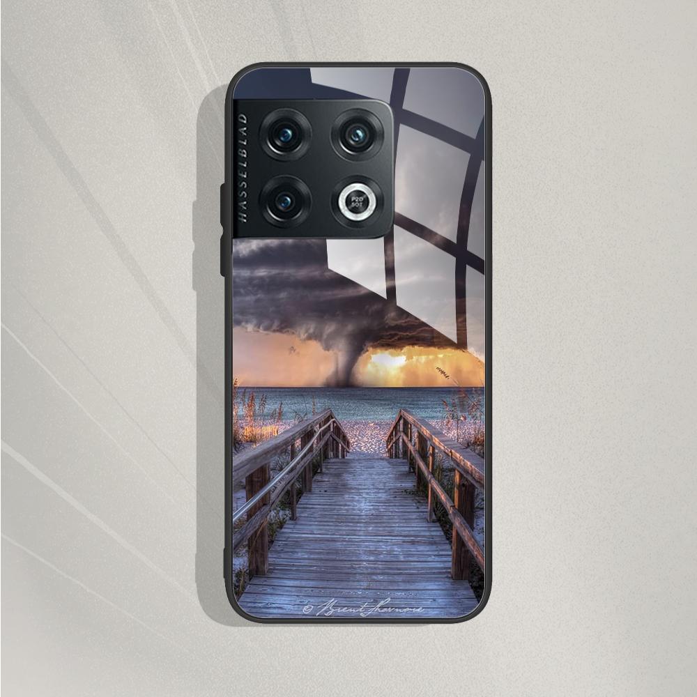 Phone Case For OnePlus 10 Pro Cases Tempered Glass Case Cute Fundas Coque For OnePlus 10T 10 Pro Back Cover Case One Plus 10 T