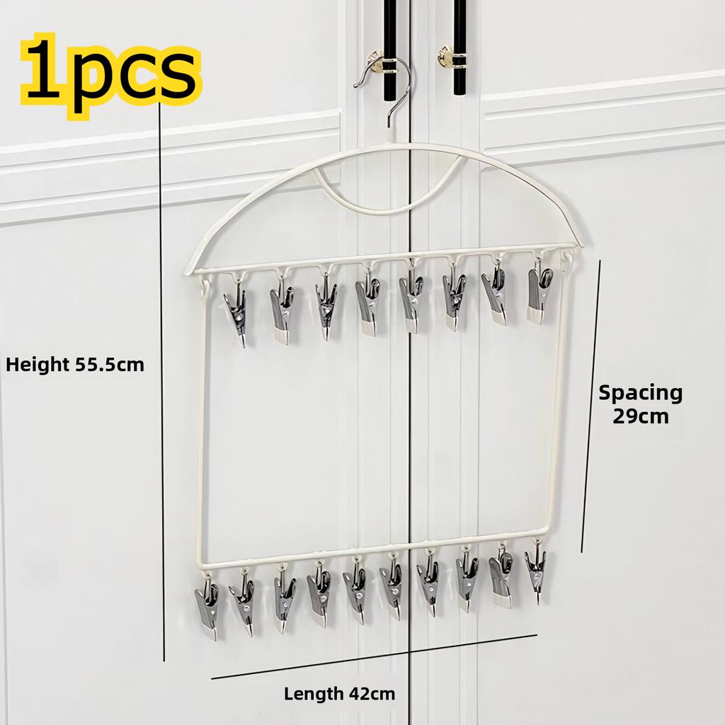 Hanging Clothes Hanger Infant Clothing Saliva Towel Felt Hat Children's Clothes Hanger Baby Bib Special hangers for clothes