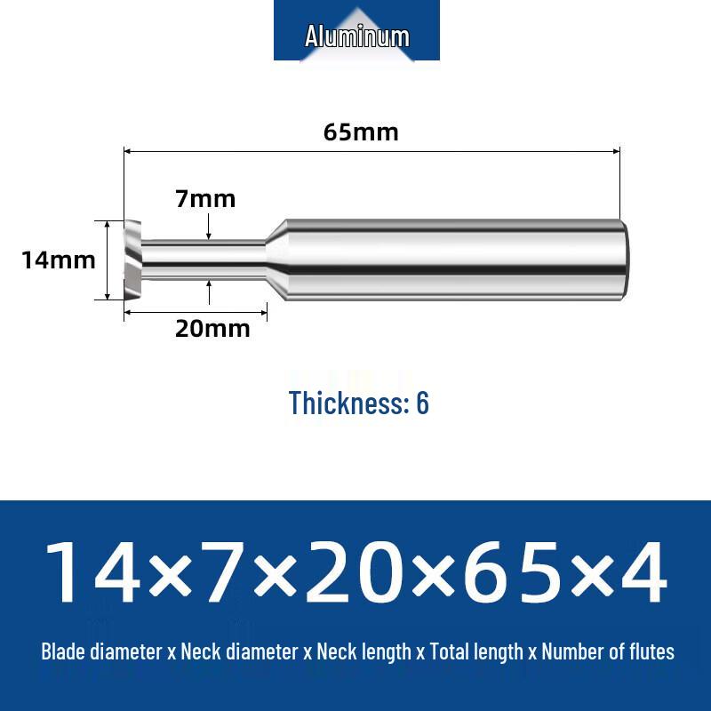 

Carbide T-Slot Milling Cutter for Steel & Aluminum