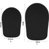 Black Mixer Mover Sliding Mat Rubber Mixer Slider Mat Countertop Mover Pad   Table