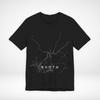 Kyoto Japan Train Map TShirt Minimalist Rail Graphic Tee Streetwear