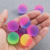 10Pcs 25MM Two-color Frosted Bouncy Ball - Children's Education Outdoor Sports Hand-eye Coordination Air Bounce Fun Toys