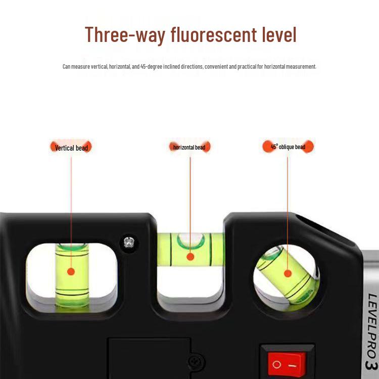 Portable Multi-functional Laser Level & Measuring Tool Set