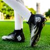Unisex Fashion Outdoor High-Top Sport Fußballschuhe Leder Fußballschuhe für Kinder