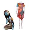 Sally Skellington Women's Nightmare Before Christmas Costume Dress For Cosplay Fans