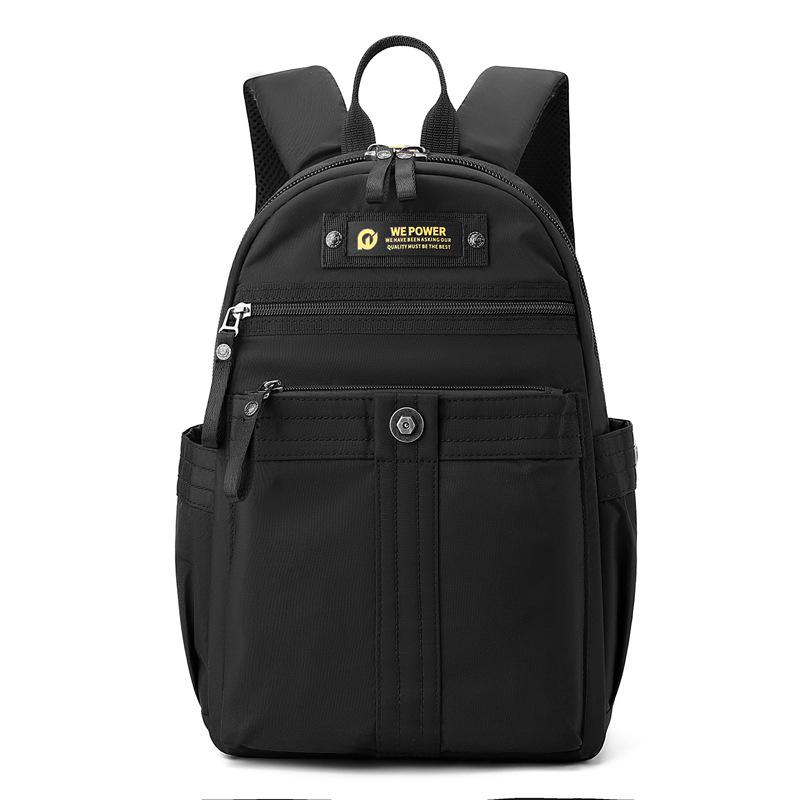 WEPOWER Уличный рюкзак для commuters Мужской дорожный рюкзак Повседневный Водонепроницаемый рюкзак большой емкости one size чёрный