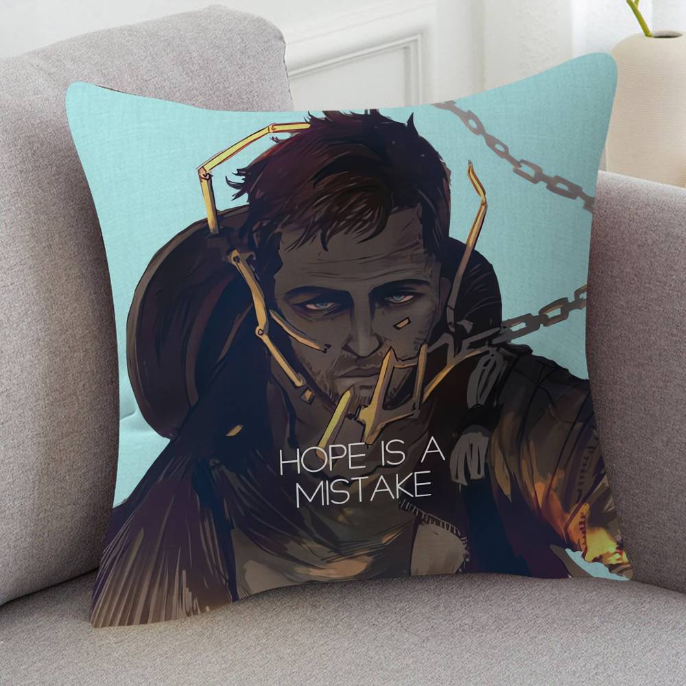 Movie Mad Max Game For Cartoon Print Peripheral Pillow Case Cushion Cover Home Decor Birthday Gift Pillowcover