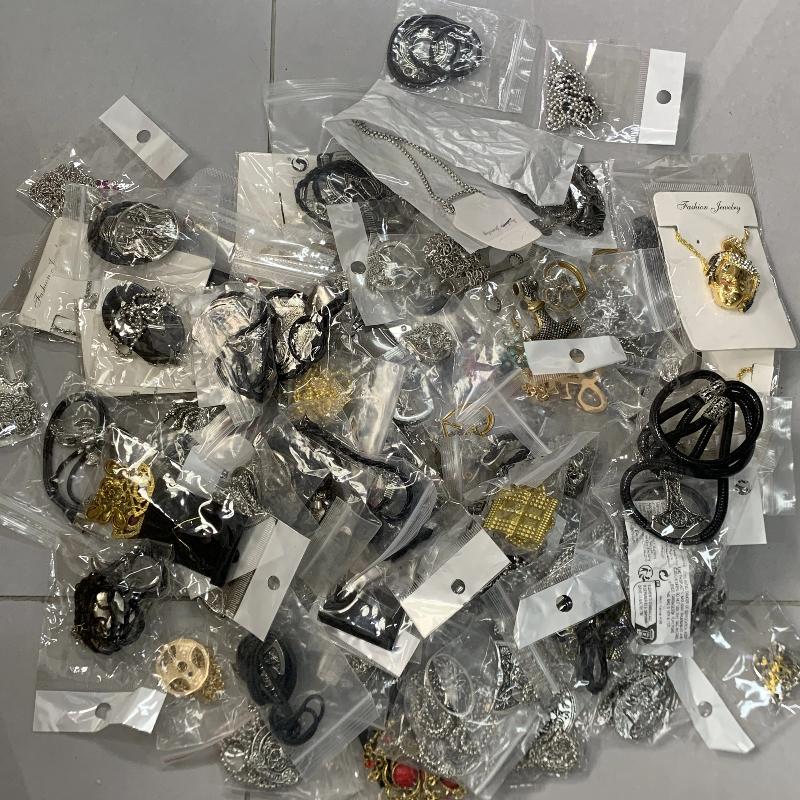 Trendy Fashion Jewelry Mystery Box 1/5/15pcs: Random Assorted Necklace, Earrings & Bracelet Set, Gorgeous All Match Surprise Gift for Women