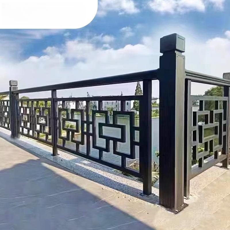 Jundingying Classic Black Aluminum Balcony Railing