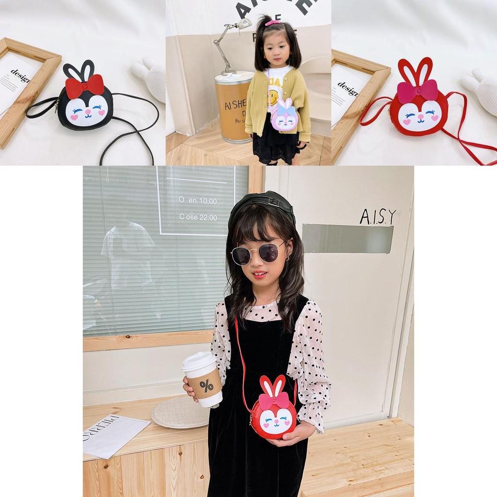 Cute And Trendy Mini Bunny Shoulder Bag For Toddlers With Colorful Options For Everyday Use