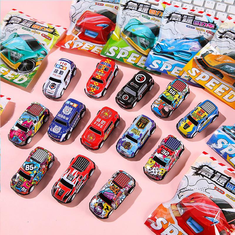 Inertia Mini Simulation Graffiti Car Children Toys For Kid Entertainment